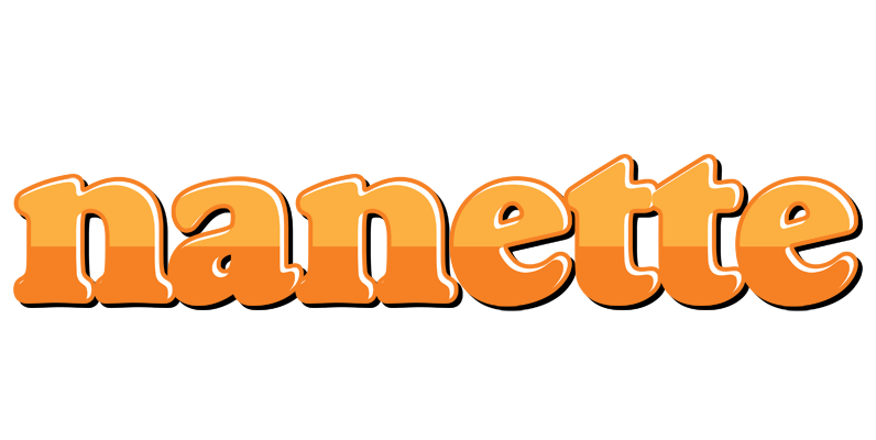 Nanette orange logo