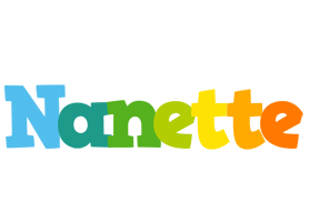 Nanette rainbows logo