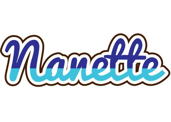 Nanette raining logo