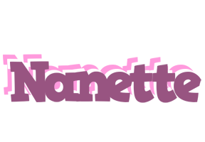 Nanette relaxing logo