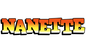 Nanette sunset logo