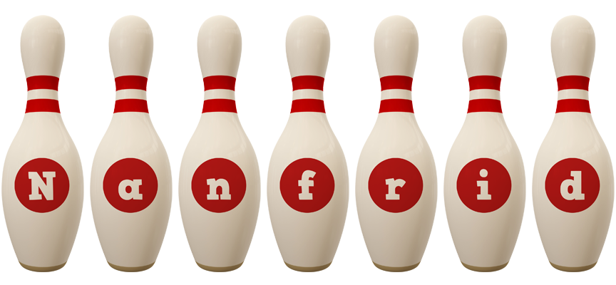 Nanfrid bowling-pin logo