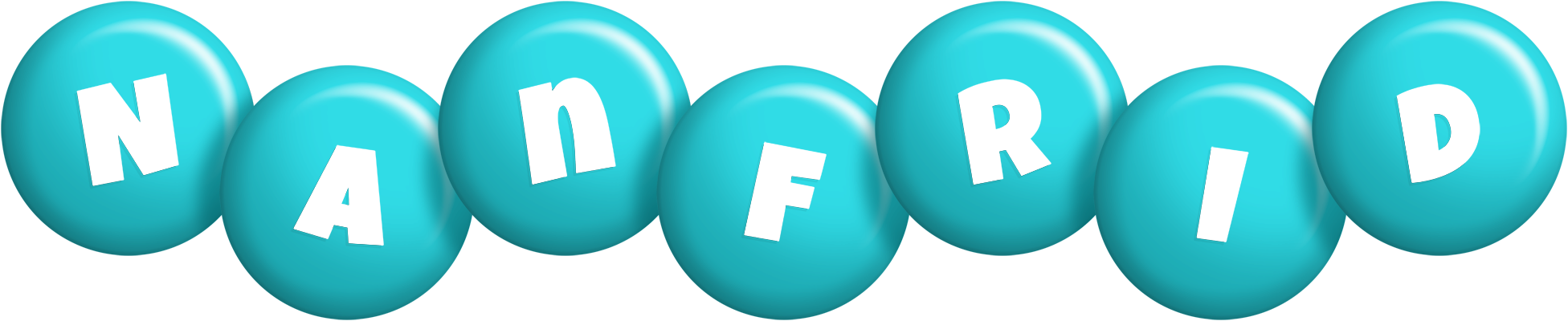 Nanfrid candy-azur logo