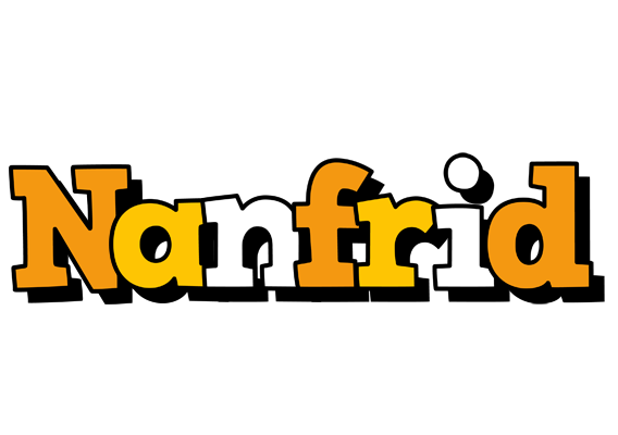 Nanfrid cartoon logo