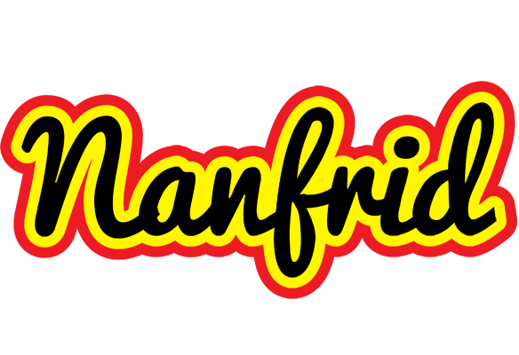 Nanfrid flaming logo