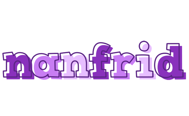 Nanfrid sensual logo