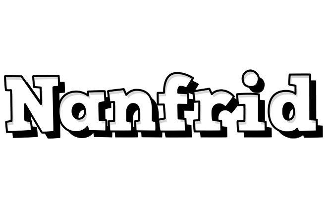 Nanfrid snowing logo