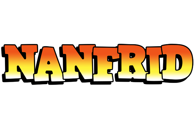 Nanfrid sunset logo