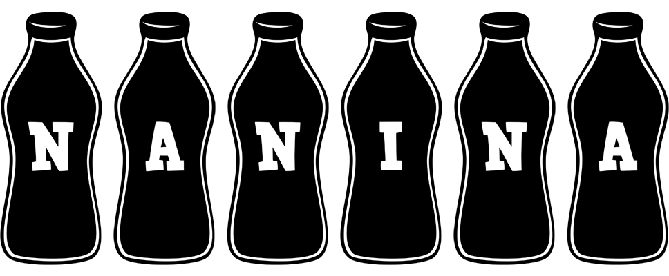Nanina bottle logo