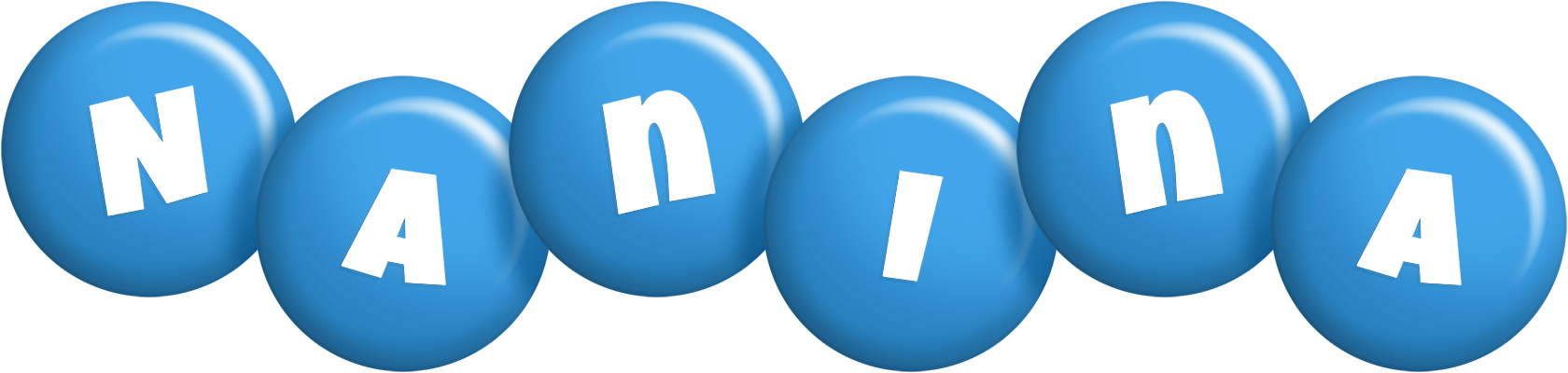 Nanina candy-blue logo
