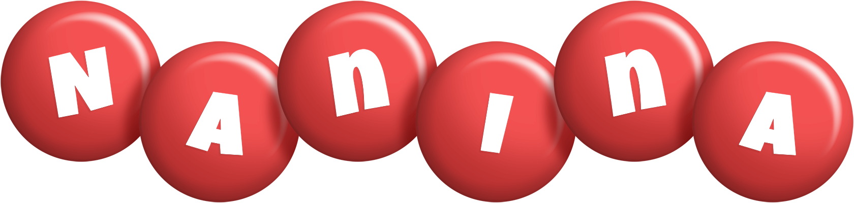 Nanina candy-red logo