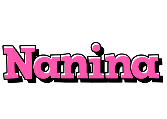Nanina girlish logo