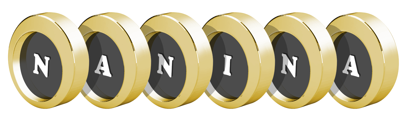 Nanina gold logo