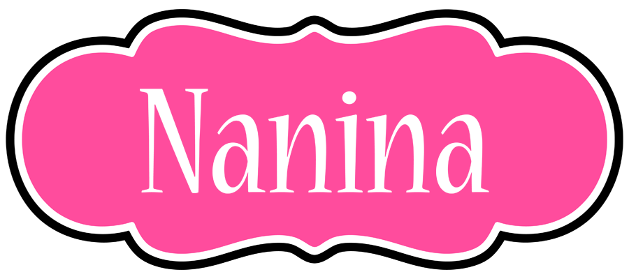 Nanina invitation logo