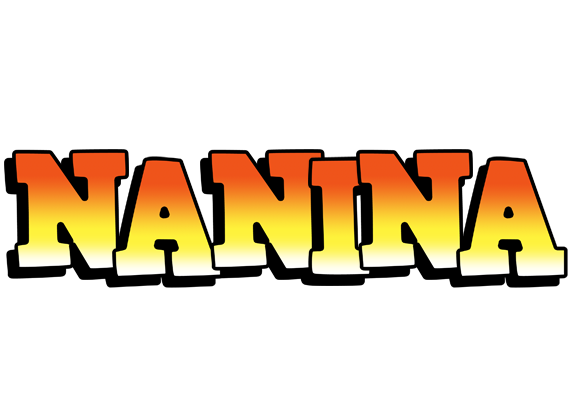 Nanina sunset logo