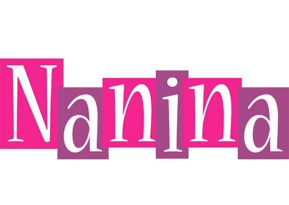 Nanina whine logo