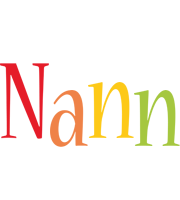 Nann birthday logo