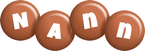 Nann candy-brown logo