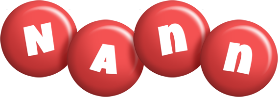 Nann candy-red logo