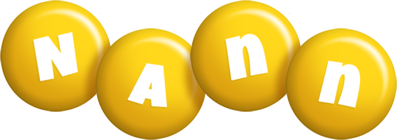 Nann candy-yellow logo