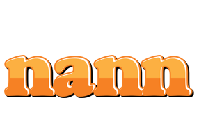 Nann orange logo