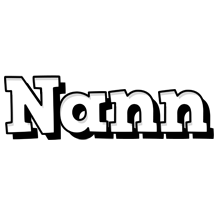 Nann snowing logo