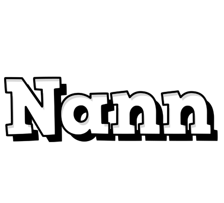 Nann snowing logo