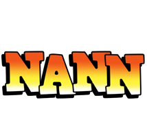 Nann sunset logo