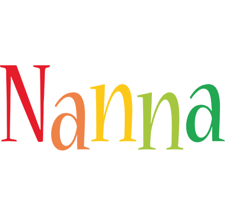 Nanna birthday logo