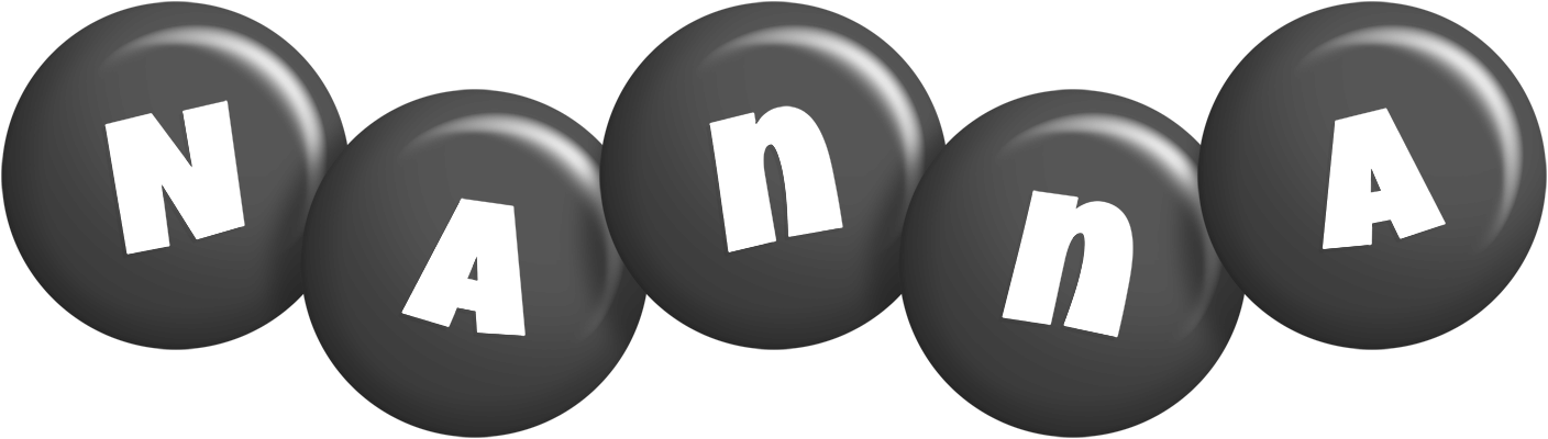 Nanna candy-black logo