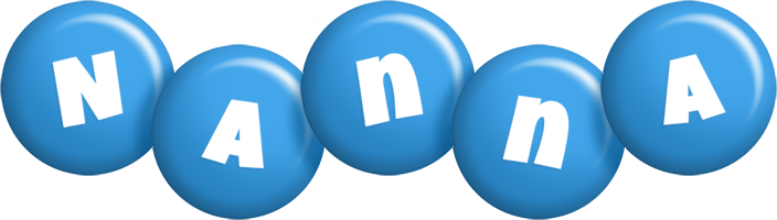 Nanna candy-blue logo