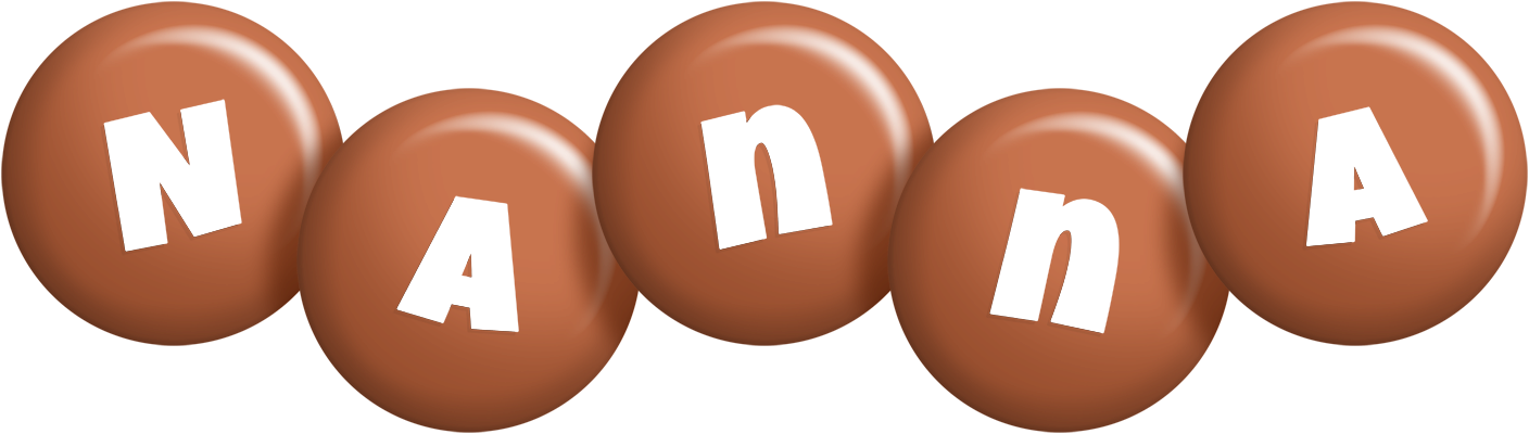 Nanna candy-brown logo