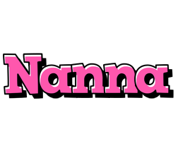 Nanna girlish logo