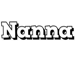 Nanna snowing logo