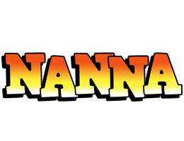 Nanna sunset logo