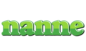 Nanne apple logo