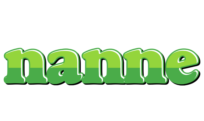 Nanne apple logo