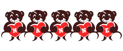 Nanne bear logo