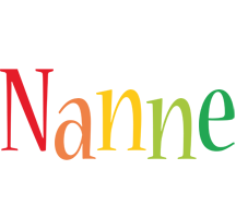 Nanne birthday logo