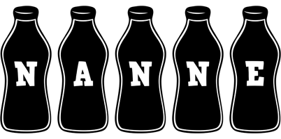 Nanne bottle logo