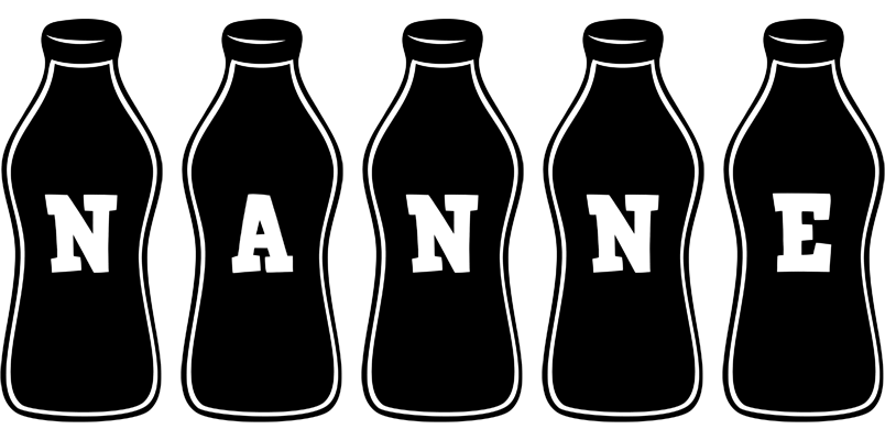 Nanne bottle logo