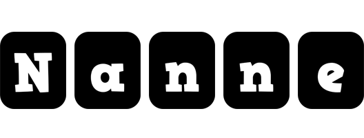 Nanne box logo