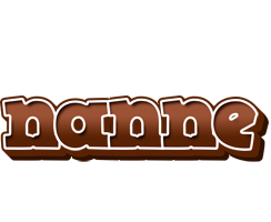 Nanne brownie logo