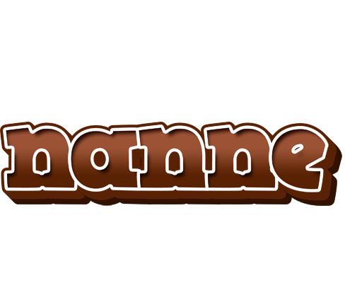 Nanne brownie logo