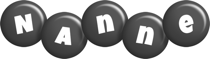 Nanne candy-black logo