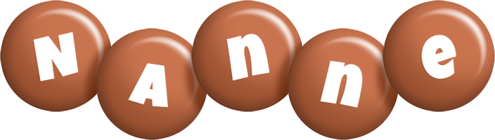 Nanne candy-brown logo