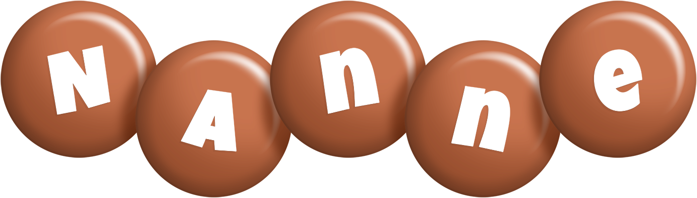 Nanne candy-brown logo