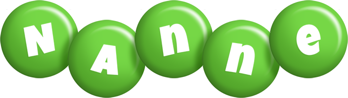 Nanne candy-green logo