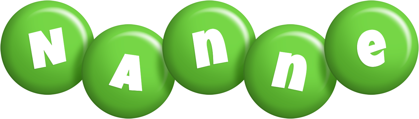 Nanne candy-green logo