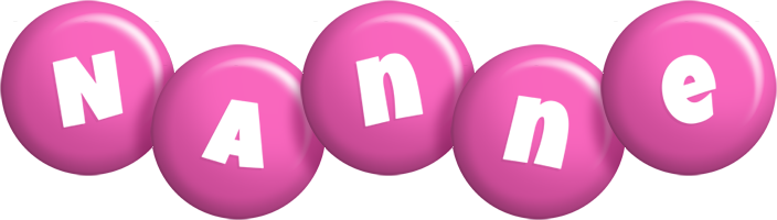 Nanne candy-pink logo